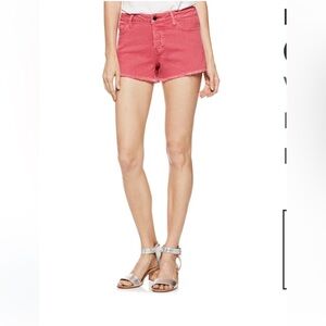 Paige Emmitt Relaxed Denim Shorts Vintage Wild Flower Size 29 BNWT